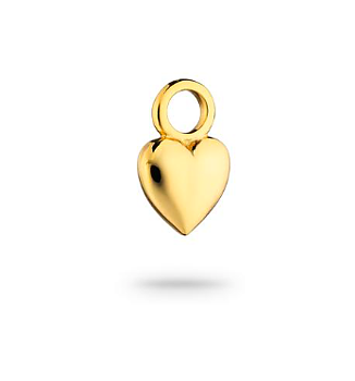 Signature Eternal Heart Mini Pendant Gold