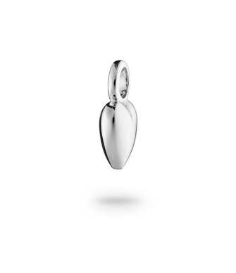 Signature Eternal Heart Mini Berlock Silver