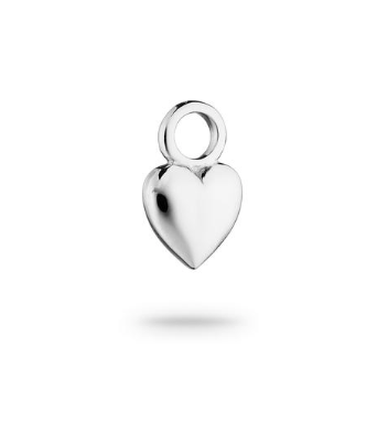 Signature Eternal Heart Mini Berlock Silver