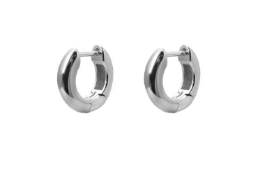 Timeless Tiny Hoops Silver 