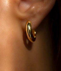 Timeless Tiny Hoops Guld