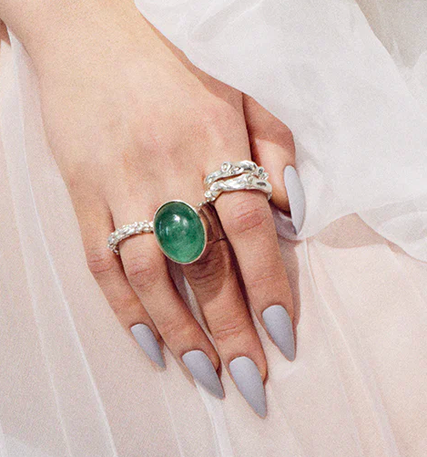 Grogg Ring Silver Mojito - 3