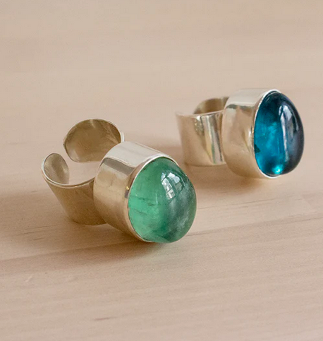 Grogg Ring Silver Mojito