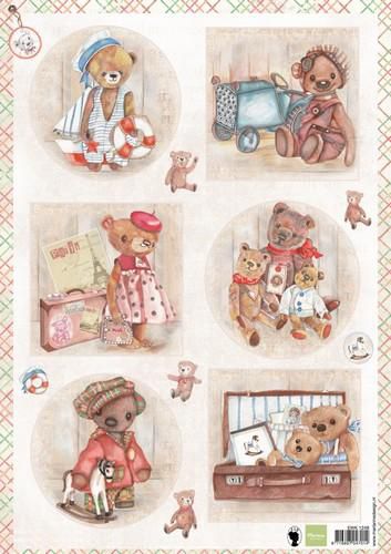 Marianne Design Bildark - Teddy bears 1