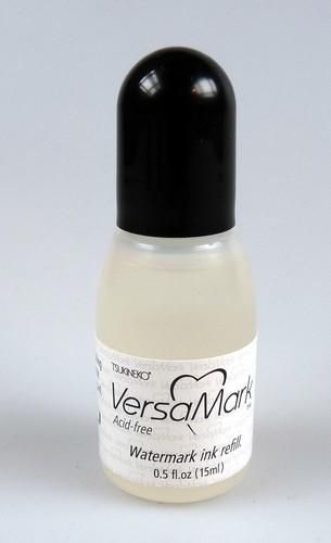 Versamark Refill bottle ink transparant