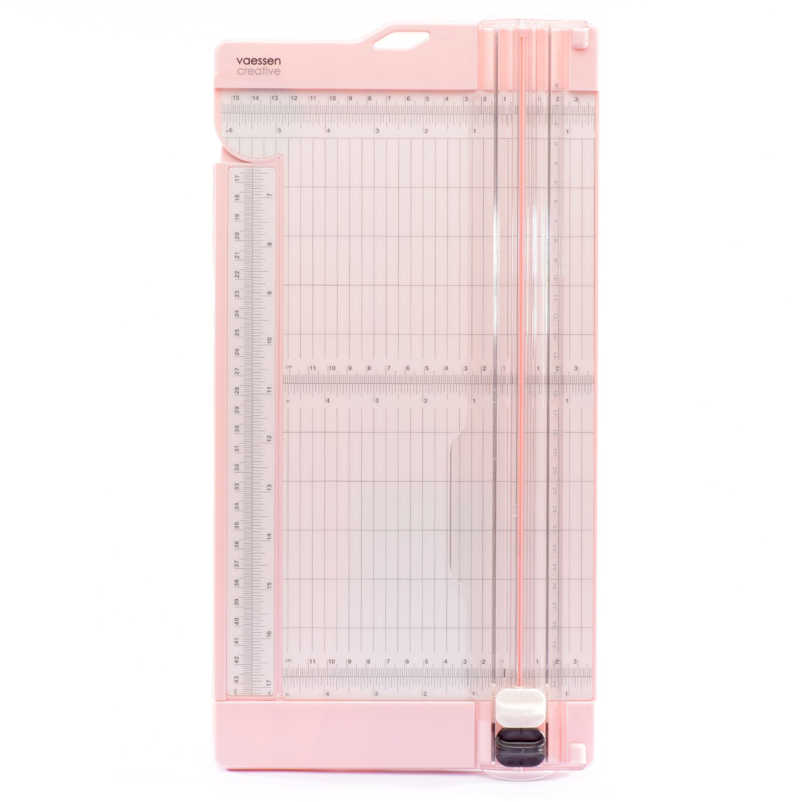 Vaessen Creative Paper cutter with scoring tool 15x30,5cm pink