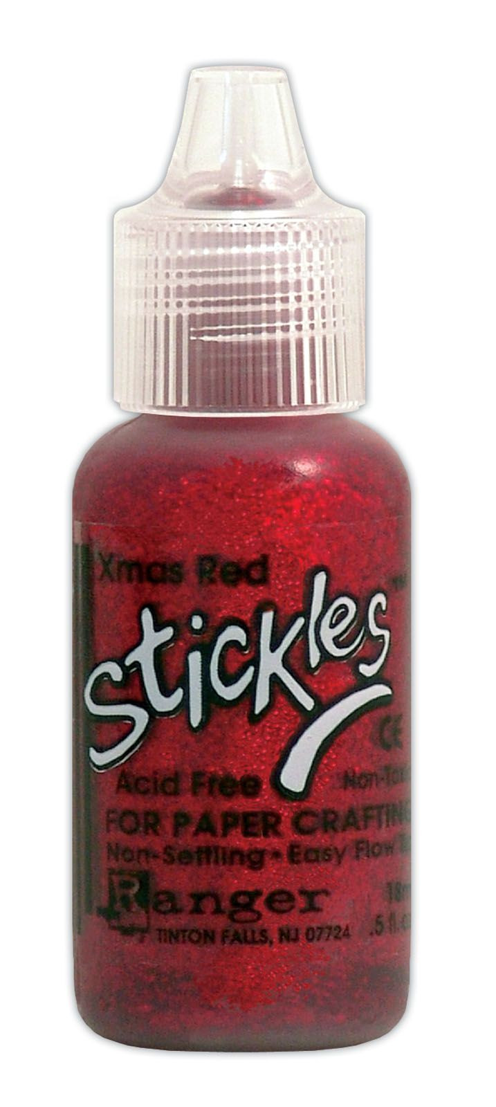 Stickles Glitter Glue 15ml - Christmas red