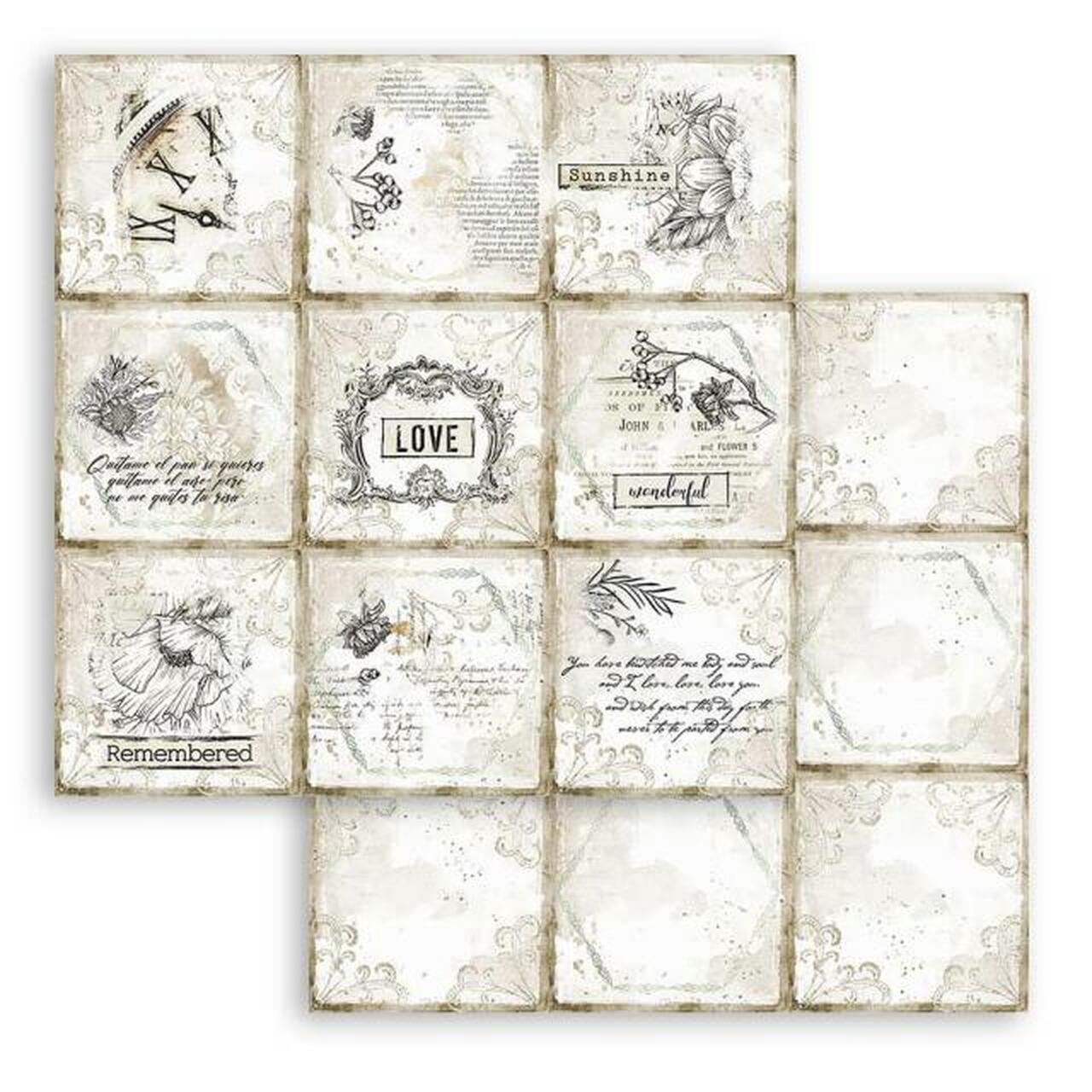Stamperia - Romantic Journal Cards