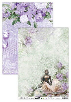 Studio Light basic Backgroundpaper A4 Jenine‘s Mindful Art nr.12