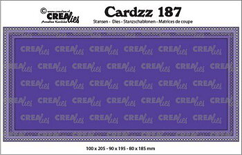 Crealies Cardzz Slimline G Small circles