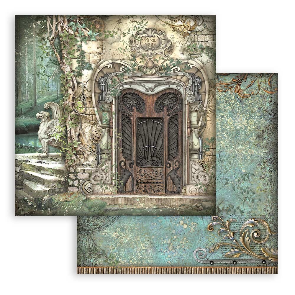 Stamperia Paper Pad 12X12 - Magic Forest - 2