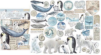Stamperia Arctic Antarctic die-cuts