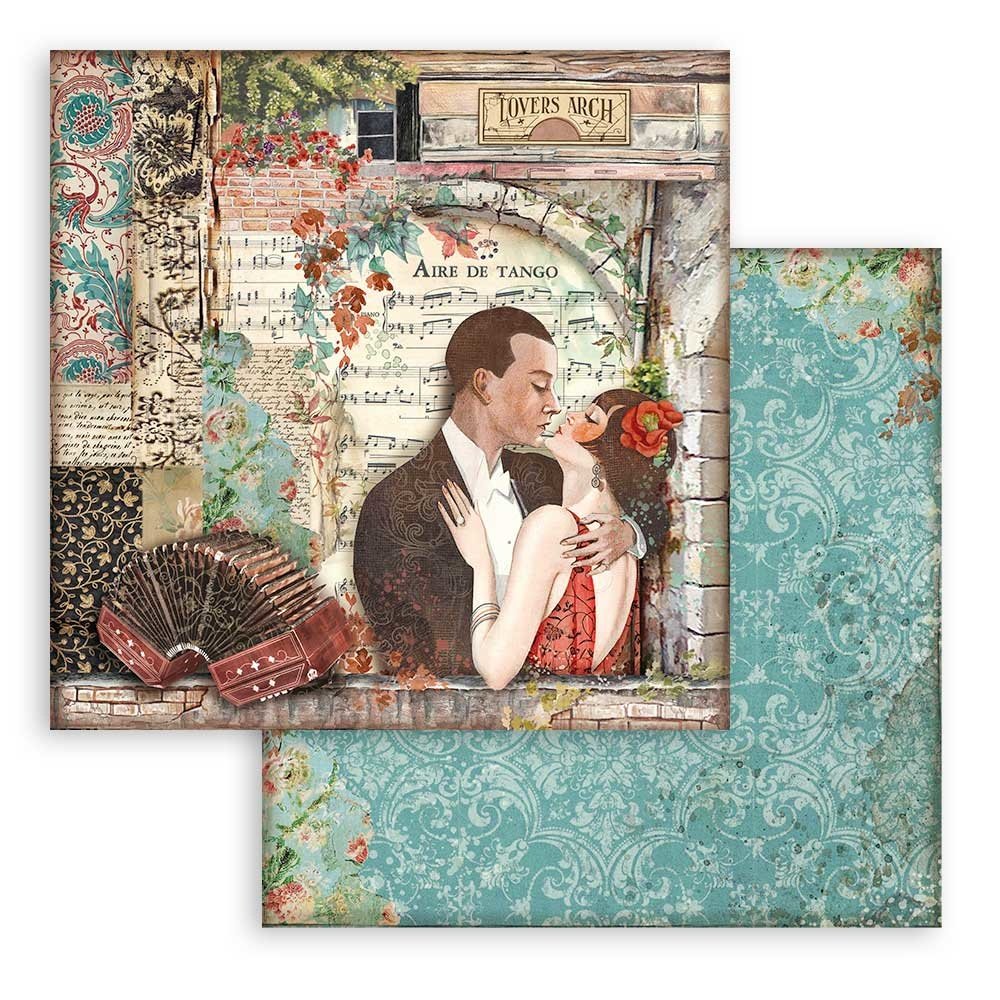 Stamperia Paper Pad 6x6 - Desire - 5