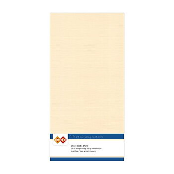 Card Deco Linen - 4K - Chamois 10-p