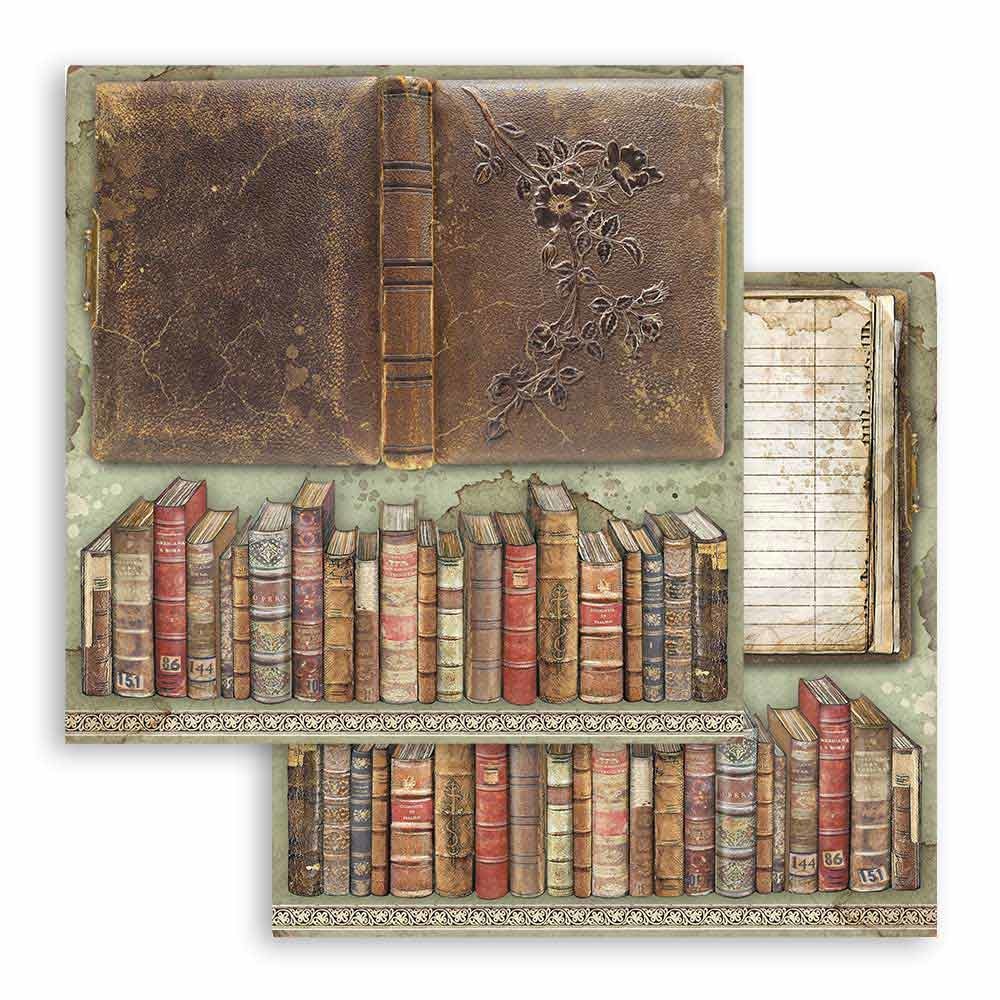 Stamperia Paper Pad 12X12 - Lady Vagabond - 3