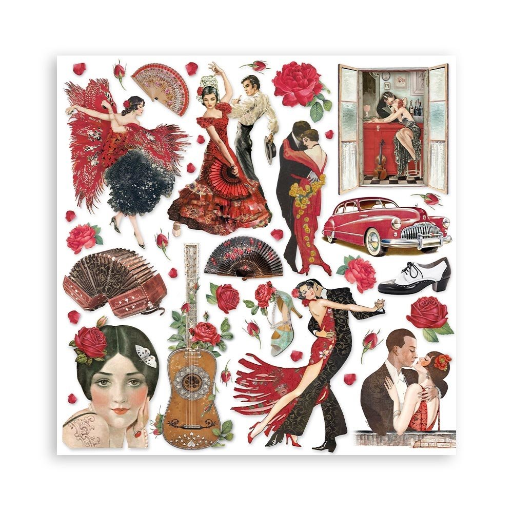 Stamperia Paper Pad 12X12 - Desire - 2