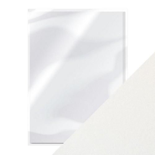 Tonic Studios perlescent card - pearl white