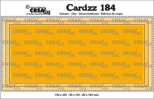 Crealies Cardzz Slimline D Stitch