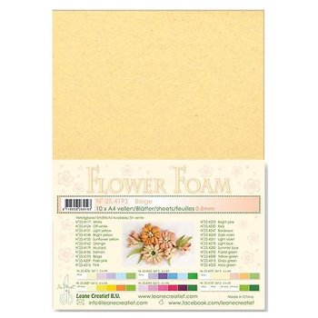 Flower foam sheet a4 Beige (1 ark)