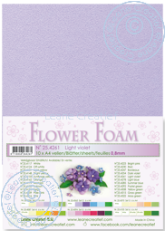 Flower foam sheet a4 Light Violet (1 ark)