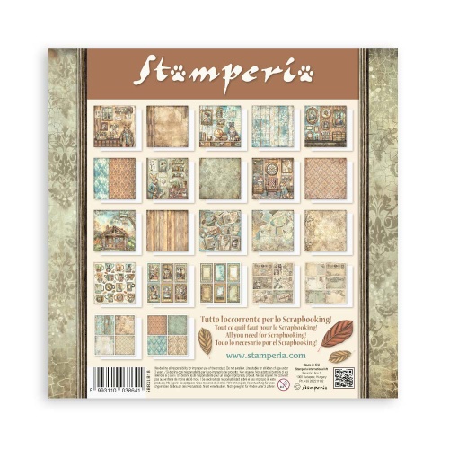Stamperia Paper Pad 12X12 - Alterego Maxi (Single Face) - 2