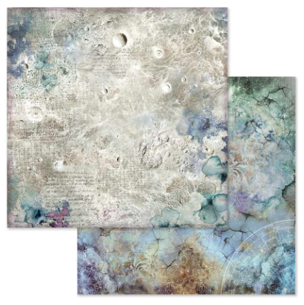 Stamperia Paper Pad 12X12 - Cosmos - 7
