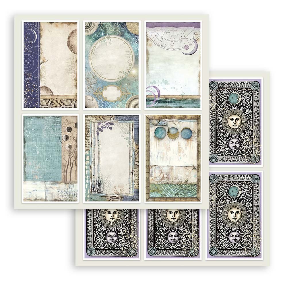Stamperia Paper Pad 12X12 - Cosmos Infinity - 7