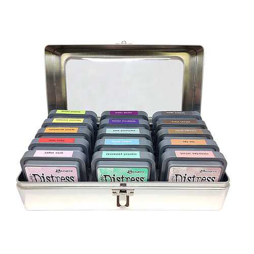 Distress ink pad storage tin - 2