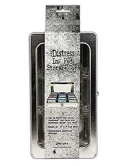 Distress ink pad storage tin