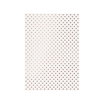 Tonic Studios Craft P. Foiled K.Card - Rose Gold Hearts