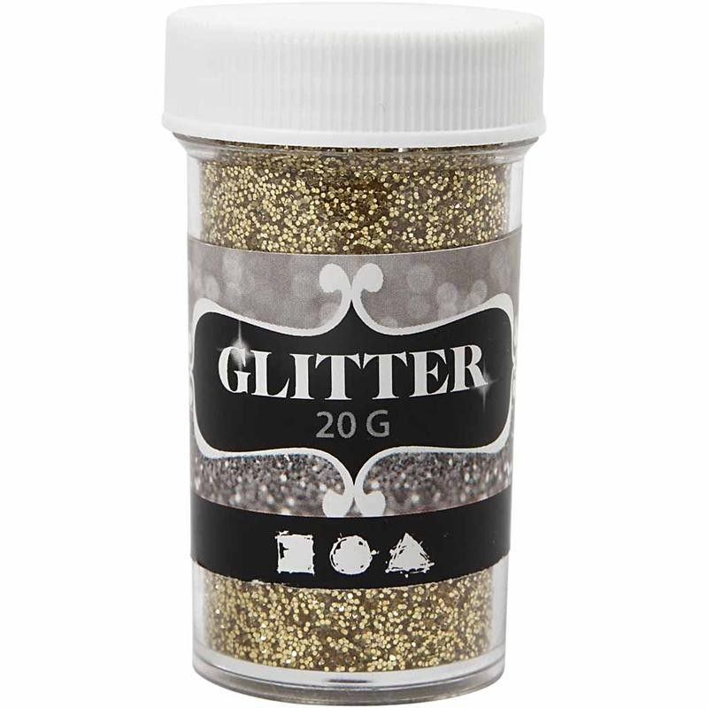 Glitter 20 g Guld