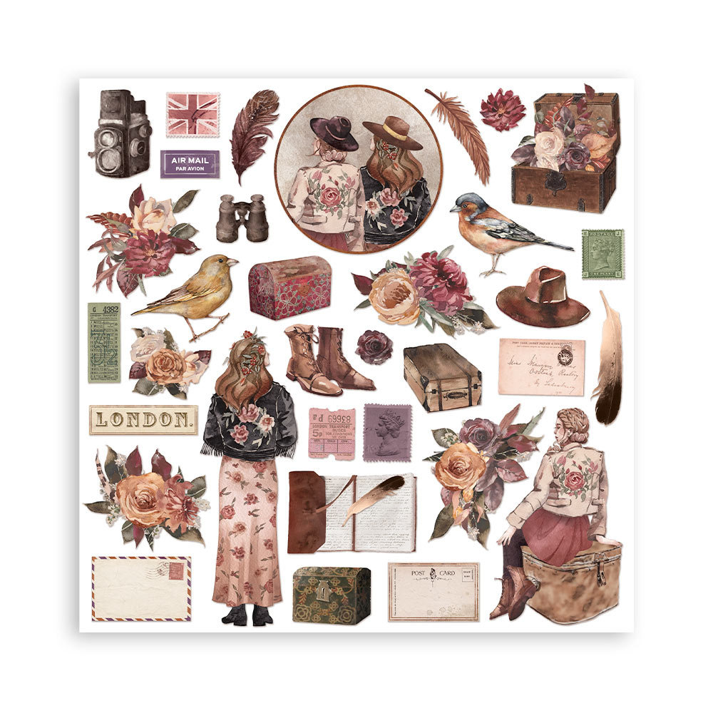 Stamperia Paper Pad 12X12 - Our Way - 3