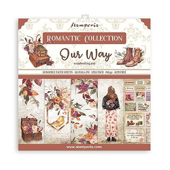 Stamperia Paper Pad 12X12 - Our Way