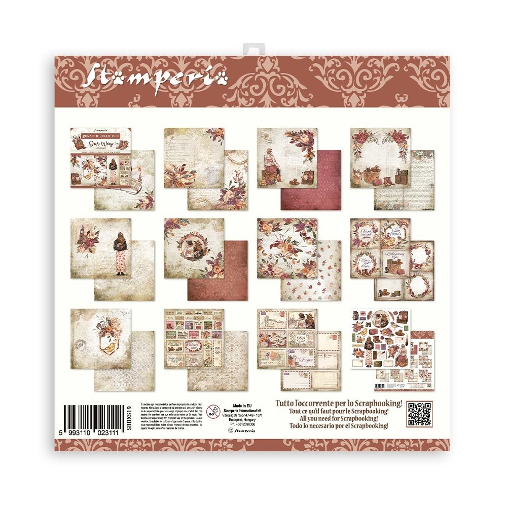 Stamperia Paper Pad 6x6 - Our Way - 2