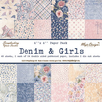 Maja Design Denim & Girls - Paperpack 6"x6"