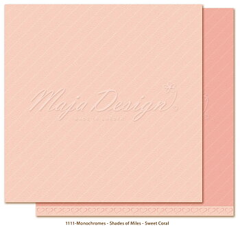 Maja Design Monochromes Shades of Miles - Sweet Coral