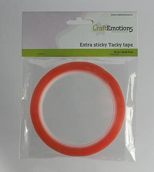 CraftEmotions Extra sticky tape 6 mm 10 M