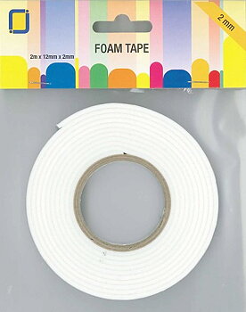 Foam tape 2 mm, 12 mm bred