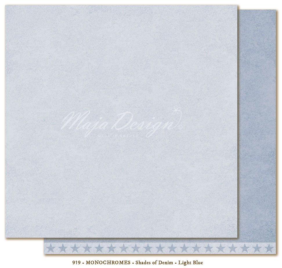 Maja Design Monochromes Shades of Denim - Light Blue