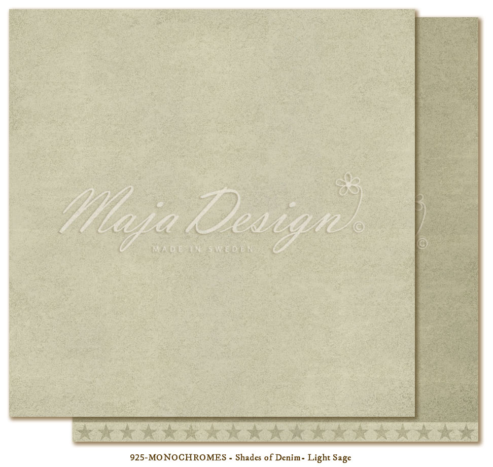 Maja Design Monochromes Shades of Denim - Light Sage