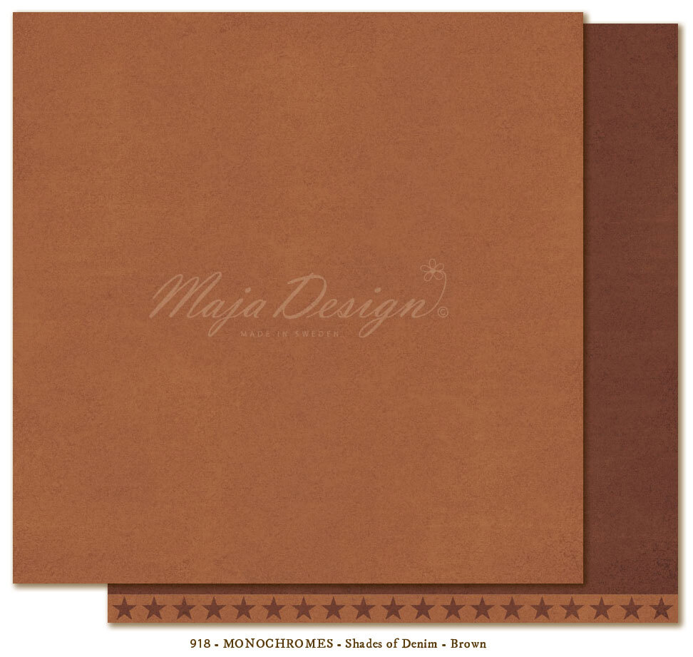 Maja Design Monochromes Shades of Denim - Brown