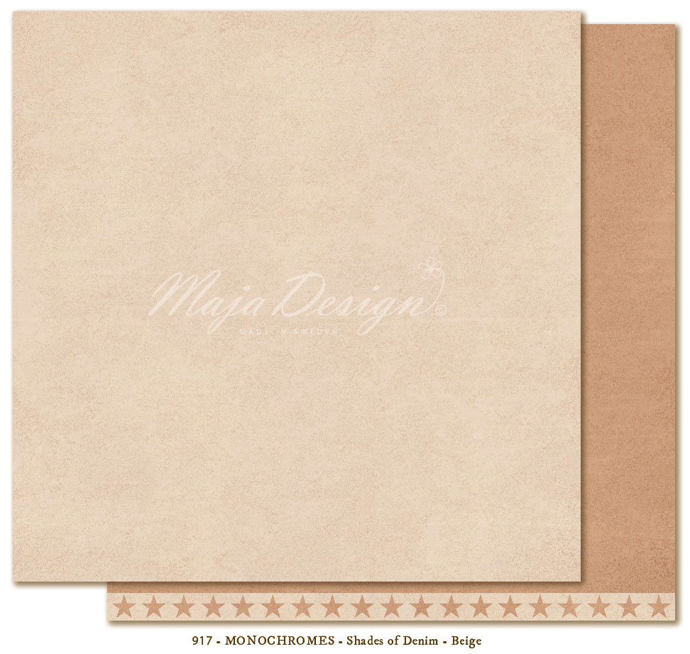 Maja Design Monochromes Shades of Denim - Beige