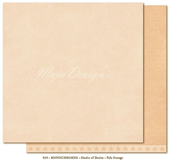 Maja Design Monochromes Shades of Denim - Pale Orange