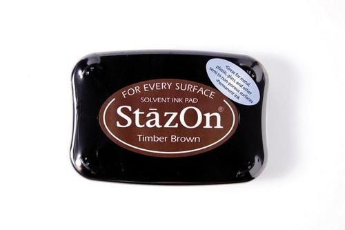 Stazon inkpad Timber Brown