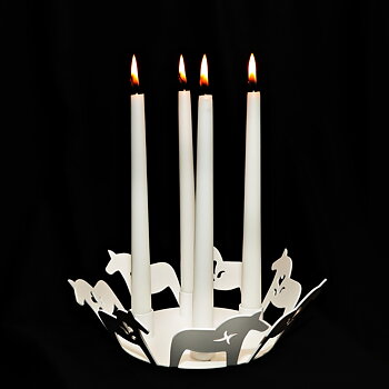 LJUSSTAKE DALAHÄSTAR