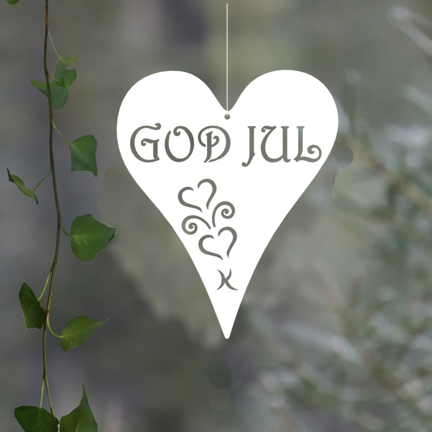 HJÄRTA GOD JUL RANKA