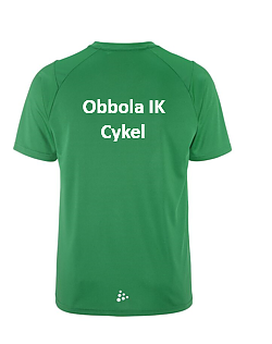 Craft Rush 2.0 SS Tee Jr (Obbola IK Cykel)