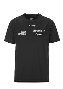 Craft Rush 2.0 SS Tee Jr (Obbola IK Cykel)