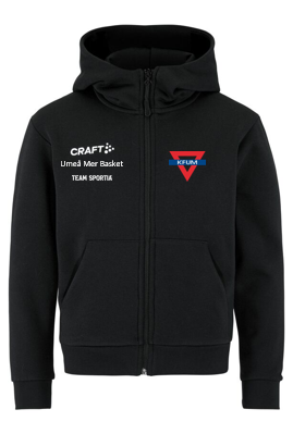 KFUM Community 2.0 Logo FZ Hoodie JR - 2