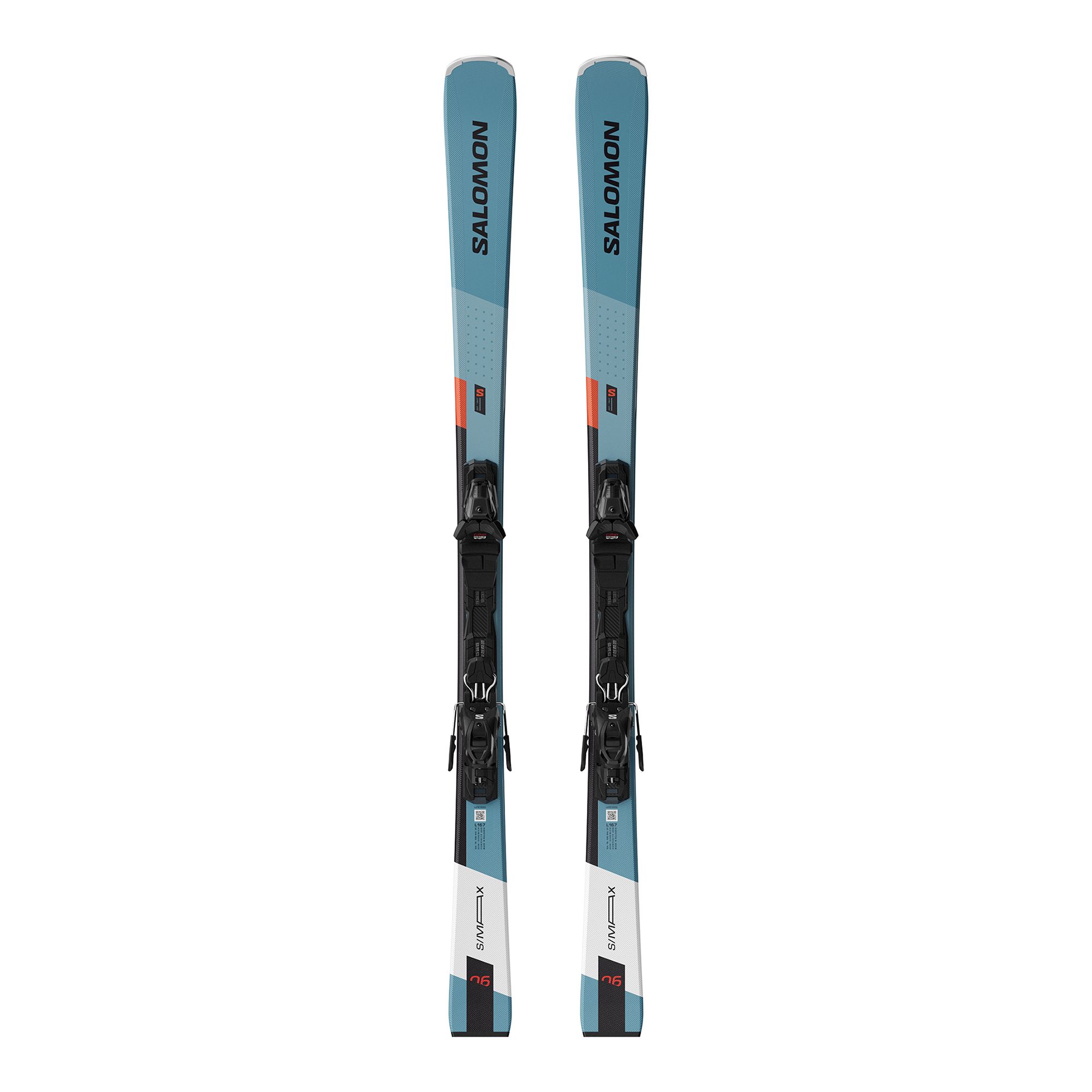 Salomon Set E S/Max 6 + M10 GW L80-bindning Alpinskidor